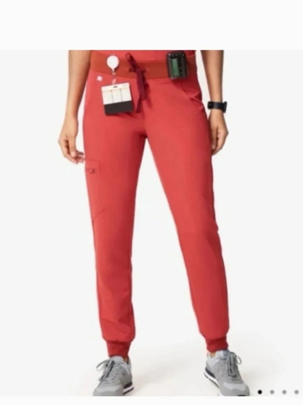 Like New! FIGS Zamora Scrub Joggers Clay PO#1646 Size S
